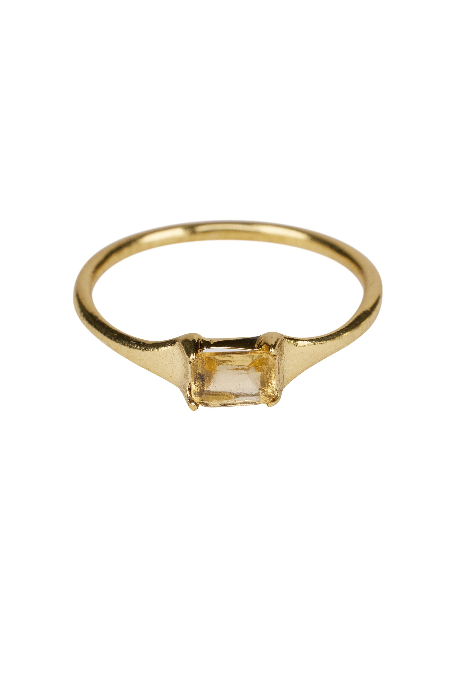 Xzota - Ringen - Light yellow - Brass