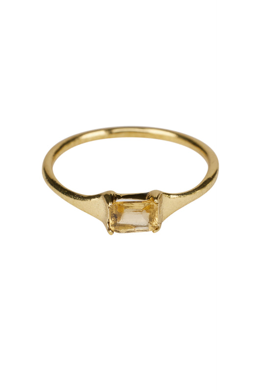 Xzota - Ringen - Light yellow - Brass